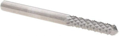 SGS Pro - Drill Point End, Diamond Pattern Router Bit - Americas Industrial Supply