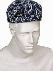 Ergodyne - Size Universal, Cooling Skull Cap - Polyester, Navy Blue - Americas Industrial Supply