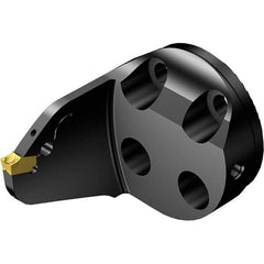 Sandvik Coromant - Modular Grooving Cutting Unit Head - Left Hand Cut, Through Coolant, Series CoroCut QF - Americas Industrial Supply