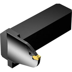 Sandvik Coromant - Right Hand, 25mm Max Depth of Cut, Indexable Grooving Tool Holder - 25mm Shank Height, 25mm Shank Width, Through Coolant - Americas Industrial Supply
