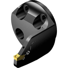 Sandvik Coromant - Modular Grooving Cutting Unit Head - Right Hand Cut, Through Coolant, Series CoroCut QF - Americas Industrial Supply