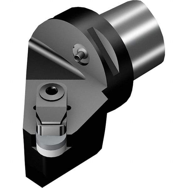 Sandvik Coromant - Left Hand Cut, Size C4, RNGN 12 03 00 Insert Compatiblity, Modular Turning & Profiling Cutting Unit Head - 27mm Ctr to Cutting Edge, Through Coolant, Series T-Max - Americas Industrial Supply