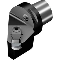 Sandvik Coromant - Left Hand Cut, Size C4, RNGN 12 03 00 Insert Compatiblity, Modular Turning & Profiling Cutting Unit Head - 27mm Ctr to Cutting Edge, Through Coolant, Series T-Max - Americas Industrial Supply
