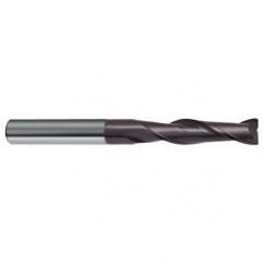 1/8 Dia. x 2 Overall Length 2-Flute Square End Solid Carbide SE End Mill-Round Shank-Center Cut-Firex - Americas Industrial Supply