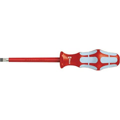 Wera - 3-1/8" Blade Length Insulated Screwdriver - 137mm OAL - Americas Industrial Supply