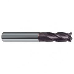 1/2 Dia. x 3 Overall Length 4-Flute Square End Solid Carbide SE End Mill-Round Shank-Center Cut-Firex - Americas Industrial Supply