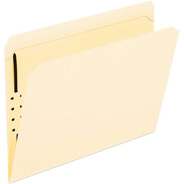 Pendaflex - 8-1/2 x 11", Letter Size, Manila, File Folders with Top Tab - Straight Tab Cut Location - Americas Industrial Supply