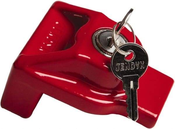 Jendyk - Glad Hand Lock - For Use with Semi-Trailer Glad Hand Air Brake Connections - Americas Industrial Supply