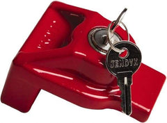 Jendyk - Glad Hand Lock - For Use with Semi-Trailer Glad Hand Air Brake Connections - Americas Industrial Supply
