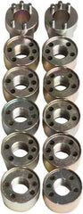 Jendyk - Wheel Lock Set - For Use with Hub-Piloted Wheels (M22 x 1.5 Thread Size) - Americas Industrial Supply