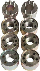 Jendyk - Wheel Lock Set - For Use with Hub-Piloted Wheels (M22 x 1.5 Thread Size) - Americas Industrial Supply