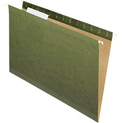 Pendaflex - 8-1/2 x 14", Legal, Standard Green, Hanging File Folder - 11 Point Stock, 1/3 Tab Cut Location - Americas Industrial Supply