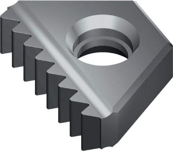 Vargus - 1mm Pitch, Internal Thread, ISO Standard, 3I VBX Grade Thread Mill Insert - Carbide, TiCN Coating - Americas Industrial Supply