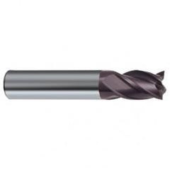 1/8 Dia. x 1-1/2 Overall Length 4-Flute Square End Solid Carbide SE End Mill-Round Shank-Center Cut-Firex - Americas Industrial Supply