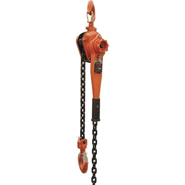 Vestil - 6,000 Lb Lifting Capacity, 10' Lift Height, Lever Hoist - Made from Chain - Americas Industrial Supply