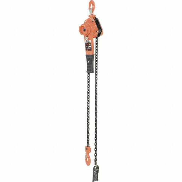 Vestil - 1,500 Lb Lifting Capacity, 5' Lift Height, Lever Hoist - Made from Chain - Americas Industrial Supply