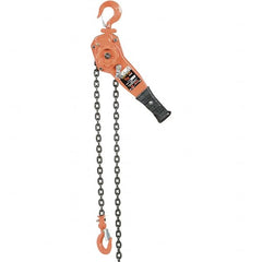Vestil - 1,500 Lb Lifting Capacity, 20' Lift Height, Lever Hoist - Made from Chain - Americas Industrial Supply