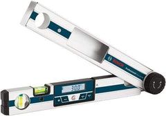 Bosch - Digital & Dial Protractors Style: Angle Measuring Range (Degrees): 220 - Americas Industrial Supply