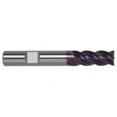 3/8" Dia. - 2-1/2" OAL - 4 FL Variable Helix Firex Carbide End Mill - Americas Industrial Supply