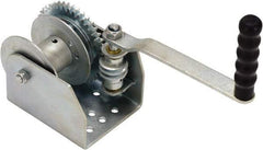 Vestil - 1,500 Lb Cable Limit Industrial Winch - Americas Industrial Supply