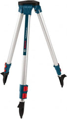 Bosch - 63" (Open)" Long x 7" Wide, Level Contractor Tripod Mount - Use with Rotary Laser - Americas Industrial Supply