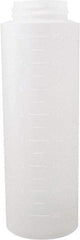 PRO-SOURCE - 8 oz Polyethylene Bottle - Clear - Americas Industrial Supply