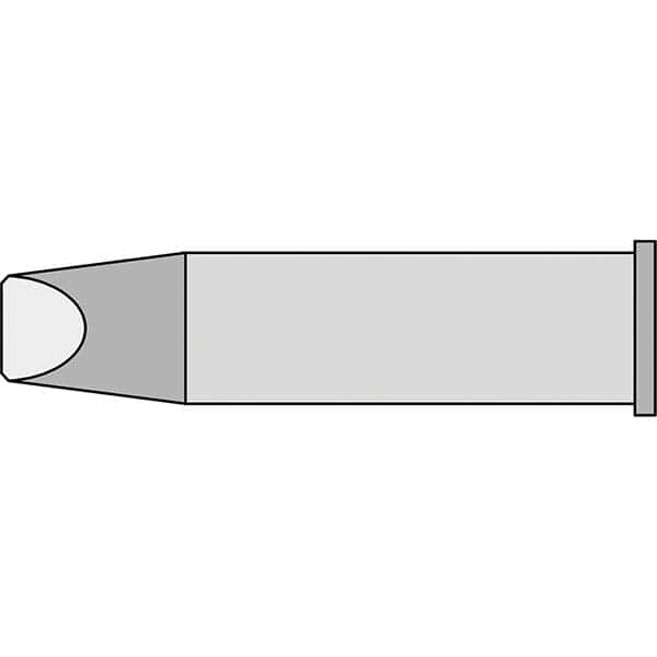 Weller - Soldering Iron Tips; Type: Chisel Tip ; For Use With: WP 200; WXP 200 - Exact Industrial Supply