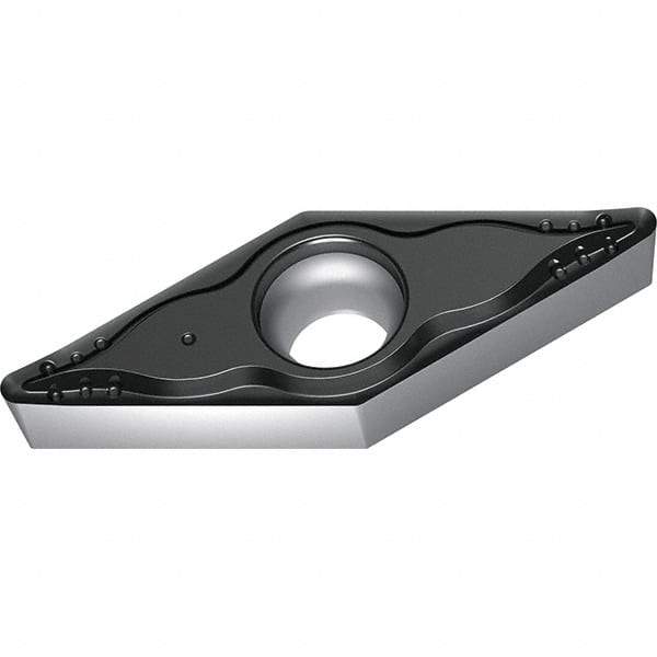 Walter - VCGT160408 MM4 Grade WSM20S Carbide Turning Insert - TiALN/Al2O3 Finish, 35° Diamond, 3/8" Inscr Circle, 3/16" Thick, 0.031" Corner Radius - Americas Industrial Supply