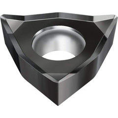 Walter - WCGT1.81.51 MN2 Grade WNN10 Carbide Turning Insert - Proprietary Finish, 80° Trigon, 7/32" Inscr Circle, 3/32" Thick, 0.016" Corner Radius - Americas Industrial Supply