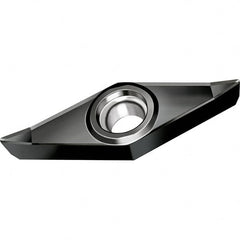 Walter - VCGT2.520.5 MN2 Grade WNN10 Carbide Turning Insert - Proprietary Finish, 35° Diamond, 5/16" Inscr Circle, 1/8" Thick, 0.008" Corner Radius - Americas Industrial Supply
