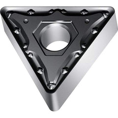 Walter - TNMG332 MM5 Grade WSM20S Carbide Turning Insert - TiALN/Al2O3 Finish, 60° Triangle, 3/8" Inscr Circle, 3/16" Thick, 0.031" Corner Radius - Americas Industrial Supply