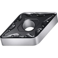 Walter - DNMG443 MM5 Grade WSM10S Carbide Turning Insert - TiALN/Al2O3 Finish, 55° Diamond, 1/2" Inscr Circle, 1/4" Thick, 0.047" Corner Radius - Americas Industrial Supply