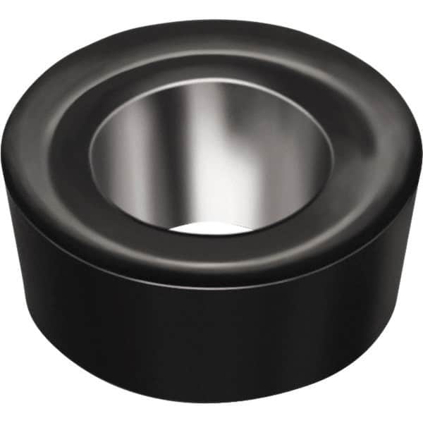 Walter - RCGT10T3M0 MN2 Grade WNN10 Carbide Turning Insert - Proprietary Finish, 0° Round, 10mm Inscr Circle, 5/32" Thick, 0.197" Corner Radius - Americas Industrial Supply