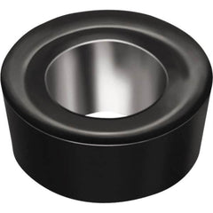 Walter - RCGT10T3M0 MN2 Grade WNN10 Carbide Turning Insert - Proprietary Finish, 0° Round, 10mm Inscr Circle, 5/32" Thick, 0.197" Corner Radius - Americas Industrial Supply