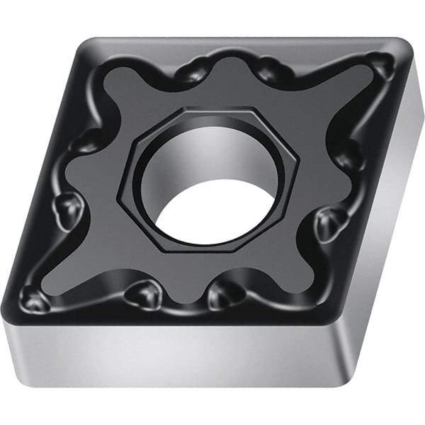 Walter - CNMG431 MM5 Grade WSM30S Carbide Turning Insert - TiALN/Al2O3 Finish, 80° Diamond, 1/2" Inscr Circle, 3/16" Thick, 0.016" Corner Radius - Americas Industrial Supply