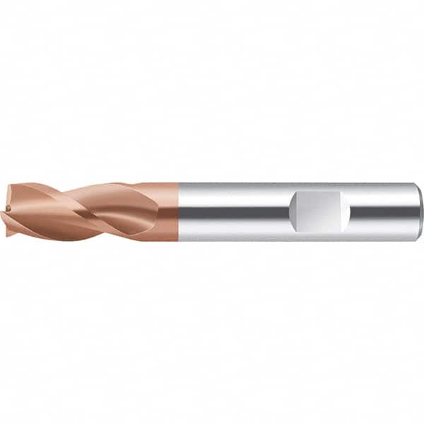 Walter-Prototyp - 20mm, 32mm LOC, 20mm Shank Diam, 104mm OAL, 3 Flute, Solid Carbide Square End Mill - AlCrN Finish, 35° Helix, Right Hand Cut, Right Hand Flute, Series MC232-W-3-B - Americas Industrial Supply