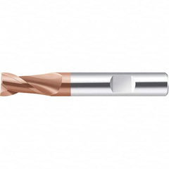 Walter-Prototyp - 3/4", 38mm LOC, 3/4" Shank Diam, 4" OAL, 2 Flute, Solid Carbide Square End Mill - AlCrN Finish, Spiral Flute, 35° Helix, Right Hand Cut, Right Hand Flute, Series MC232 - Americas Industrial Supply