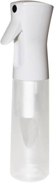 PRO-SOURCE - 10 oz Polyethylene Bottle & Trigger Sprayer - White - Americas Industrial Supply