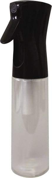 PRO-SOURCE - 10 oz Polyethylene Bottle & Trigger Sprayer - Black - Americas Industrial Supply