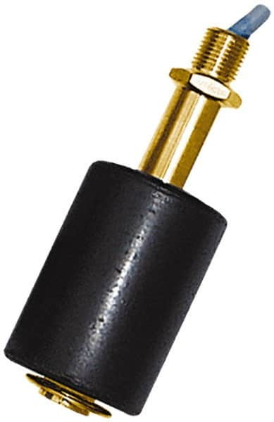 Barksdale - 60°F Normally Closed, Liquid Level & Temperature Switch - 4.06" Level Normally Open, 1/4" NPT Male, 39" PVC Cable - Americas Industrial Supply