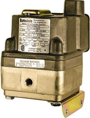 Barksdale - 0.5 to 80 psi Adjustable Range, 160 Max psi, Differential Pressure Switch - 1/8 NPT Female, 18in Free Leads, SPDT Contact, 300SS Wetted Parts, 0.5% Repeatability - Americas Industrial Supply