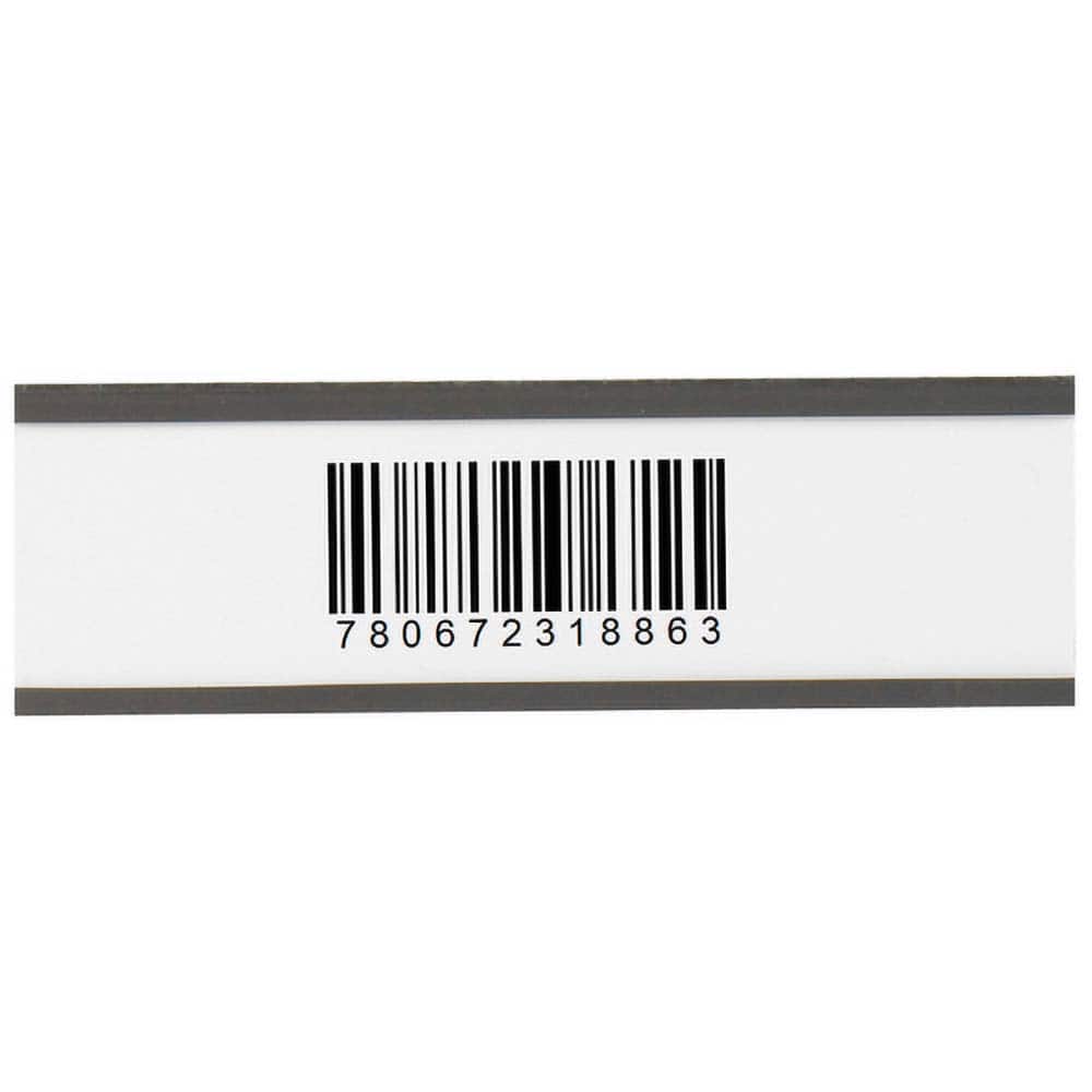 Value Collection - Label Holders Backing: Magnetic Width (Inch): 6 - Americas Industrial Supply