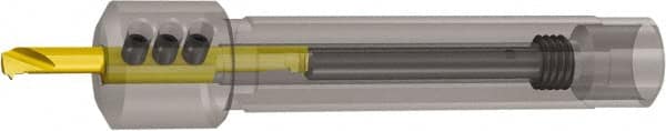 Vargus - Internal Thread, Neutral Cut, 3/4" Shank Width x 3/4" Shank Height Indexable Threading Toolholder - 3.74" OAL, 4.0SIR Insert Compatibility, SMC Toolholder, Series Micro - Americas Industrial Supply