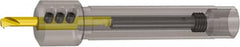 Vargus - Internal Thread, Neutral Cut, 3/4" Shank Width x 3/4" Shank Height Indexable Threading Toolholder - 3.74" OAL, 6.0SIR Insert Compatibility, SMC Toolholder, Series Micro - Americas Industrial Supply