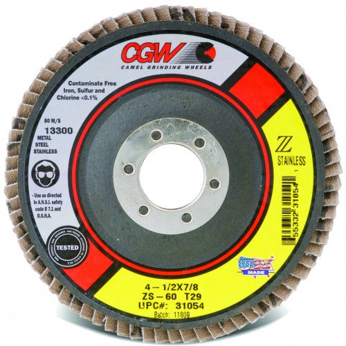 CGW 4–1/2X7/8 T27 Z3 XXL 40G - Americas Industrial Supply