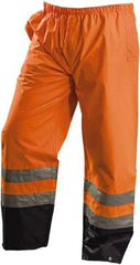 OccuNomix - Size 2XL, High Visibility Yellow, Rain Pants - 2 Pockets, Open Ankle - Americas Industrial Supply