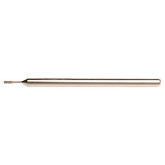 0.03″ × 0.079″ × 0.25″ Electroplated CBN Mounted Point 150 Grit - Americas Industrial Supply