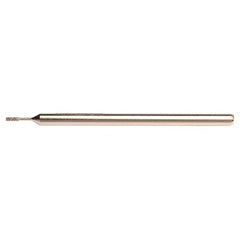 0.035″ × 0.118″ × 0.25″ Electroplated CBN Mounted Point 200 Grit - Americas Industrial Supply