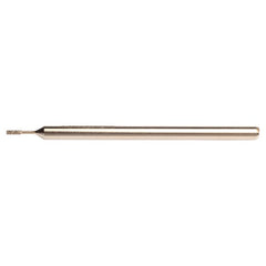 0.04″ × 0.118″ × 0.25″ Electroplated CBN Mounted Point 100 Grit - Americas Industrial Supply