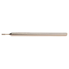 0.045″ × 0.118″ × 0.25″ Electroplated CBN Mounted Point 100 Grit - Americas Industrial Supply